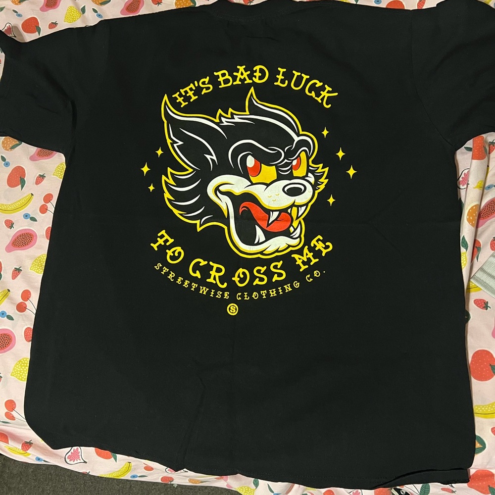 Men's Black Graphic Tee